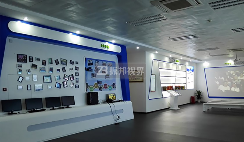 企業展廳產品展示區
